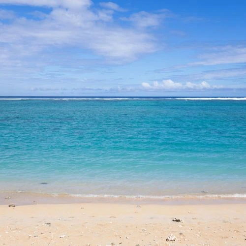 eaux turquoises la saline plage