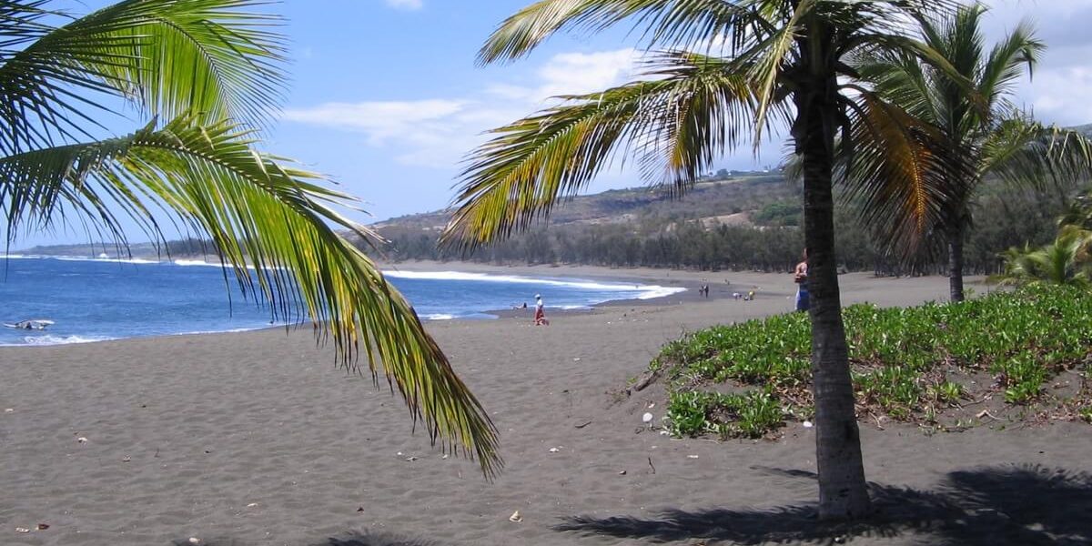 Étang salé plage la-reunion