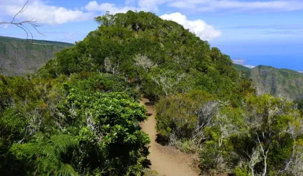 Randonnee roche verre bouteille la reunion